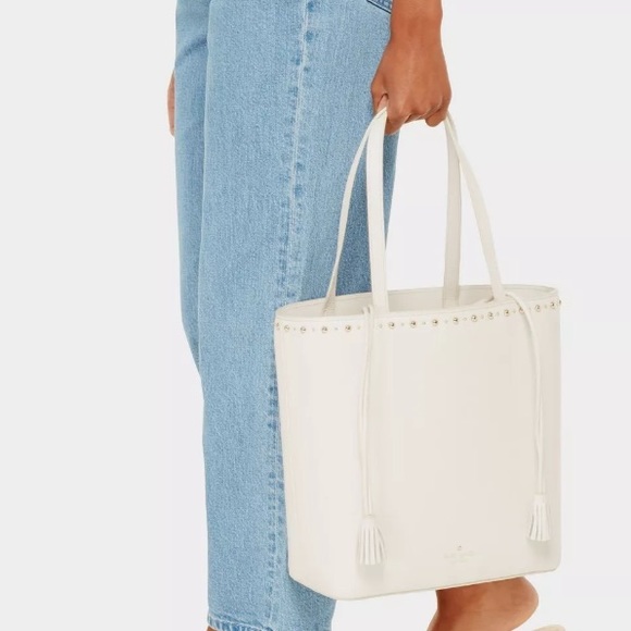 Kate spade Hattie Hayes Street studded cement tote - Picture 6 of 7